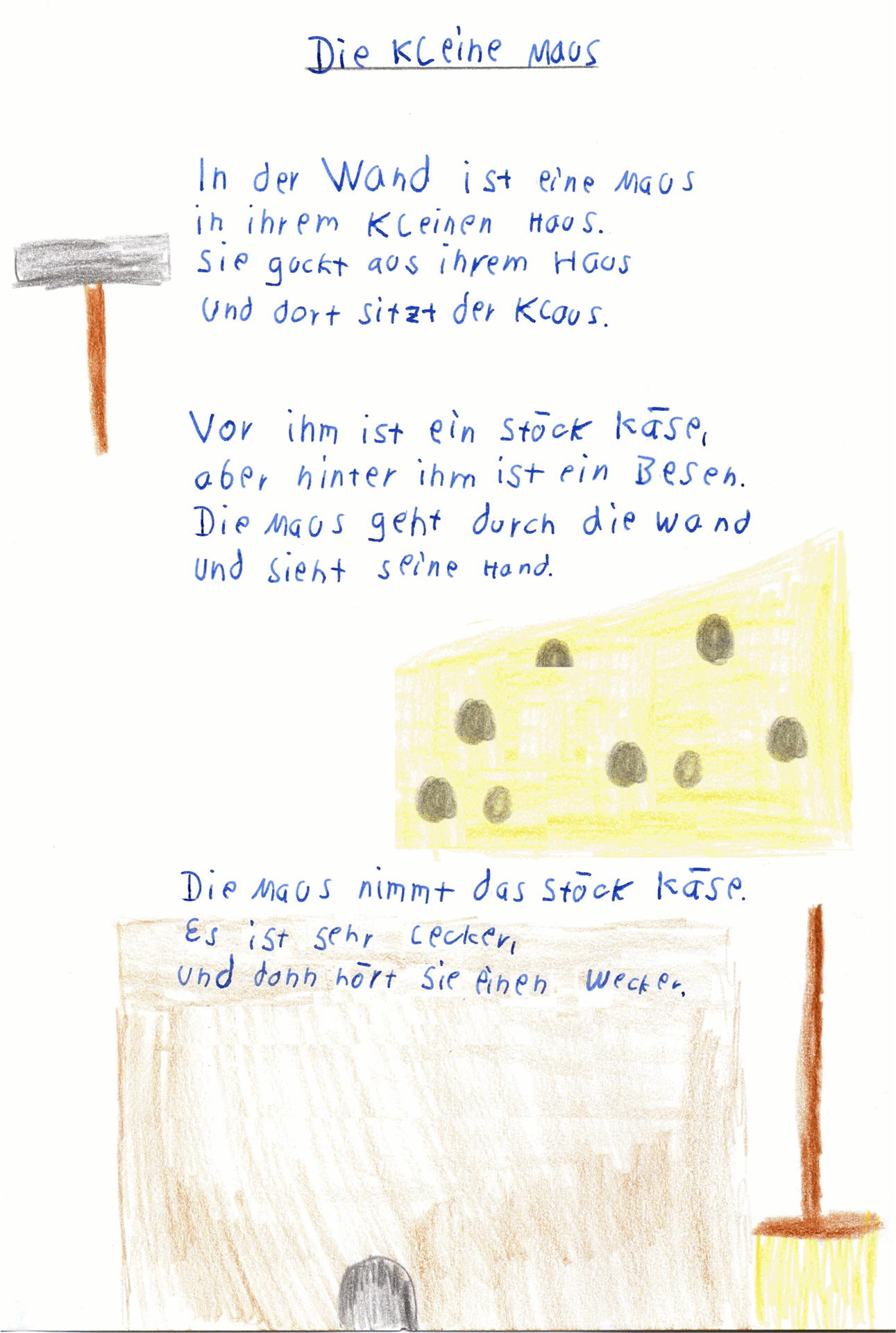 Klasse 7 Erstellte Gedichte